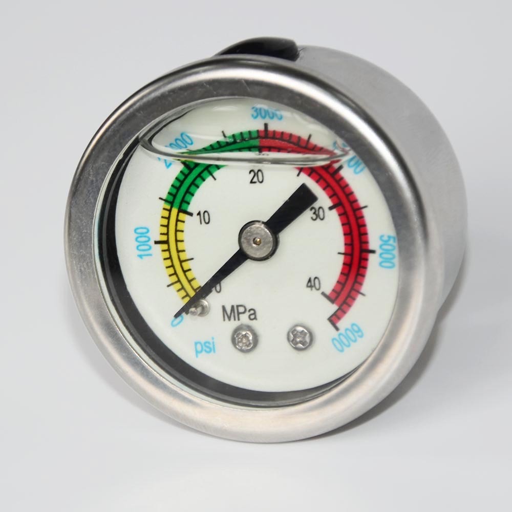 Luminous pressure gauge