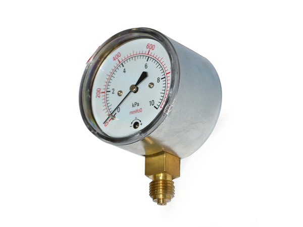 Capsule pressure gauge