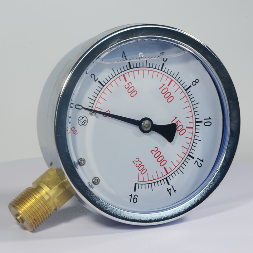 YN100 shockproof pressure gauge