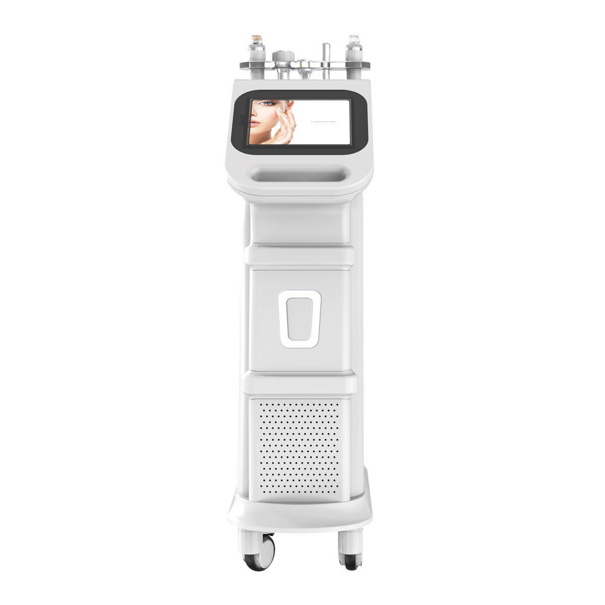 Sistema de RF fraccional y RF con microagujas de vacuum