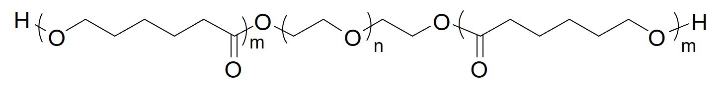 Polycaprolactone-block-poly(ethylene glycol)-block-polycaprolactone Copolymer