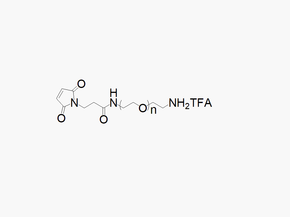 Maleimide PEG Amine, TFA Salt