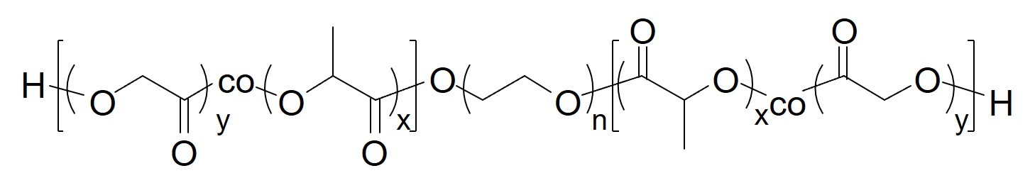 Poly(lactide-co-glycolide)-block-poly(ethylene glycol)-block-poly(lactide-co-glycolide) Copolymer