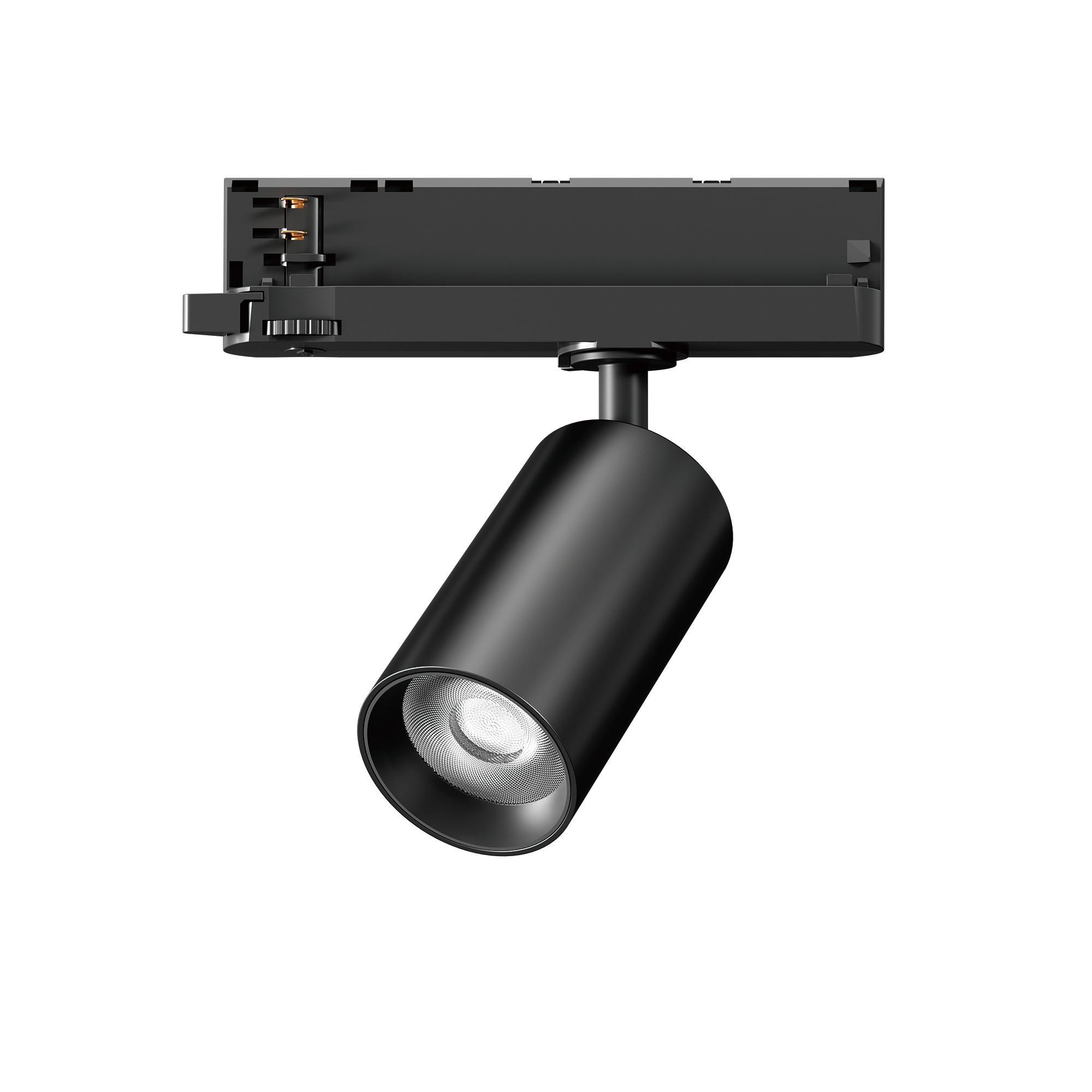 LR1056R-002 15W LED Track Lights with Lens In-Track Adaptor On-off 1-10V DALI CASAMBI Tunable White