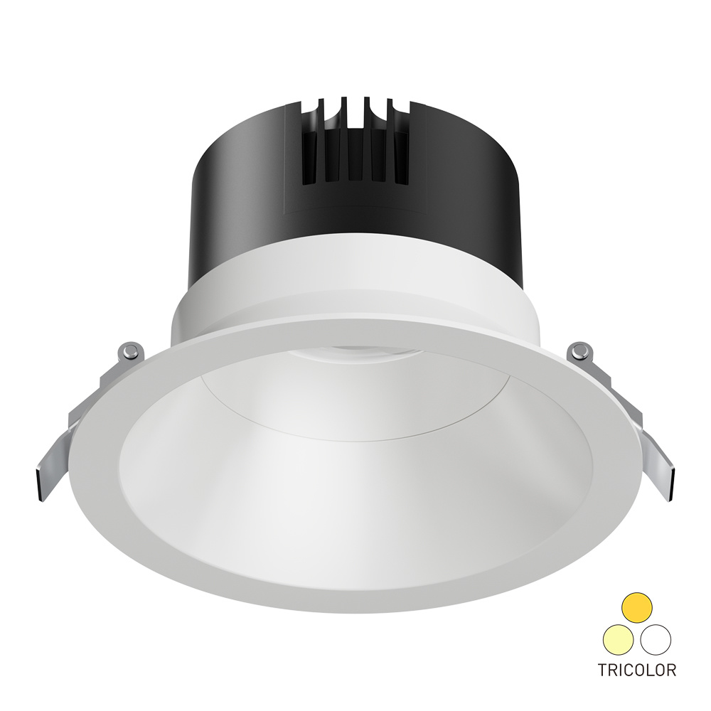 9-41W LED Modular Dowlights With Reflector and Pc Cover 80 Degree anti-Glare Deep Frame