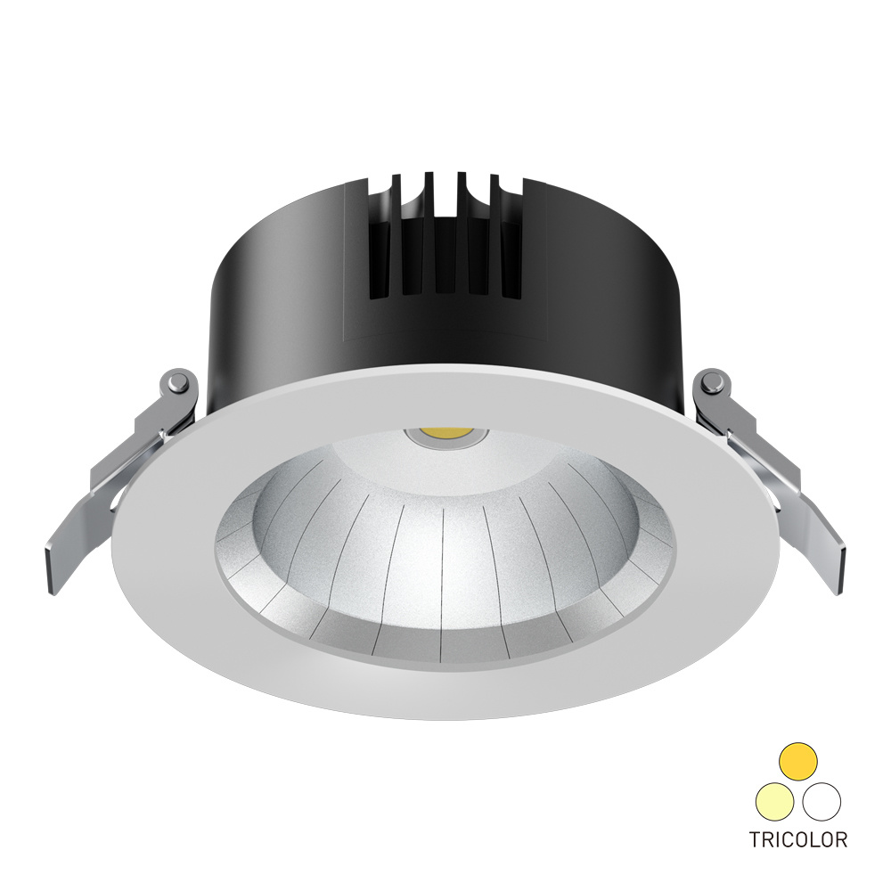 9-41W LED Modular Dowlights With Alanod Aluminium Reflector 38/60 Degree anti-Glare Flat Frame