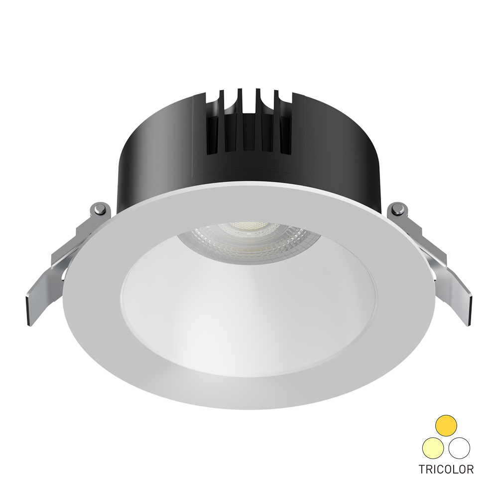 9-41W LED Modular Dowlights With Reflector and Lens 38/60 Degree anti-Glare Flat Frame