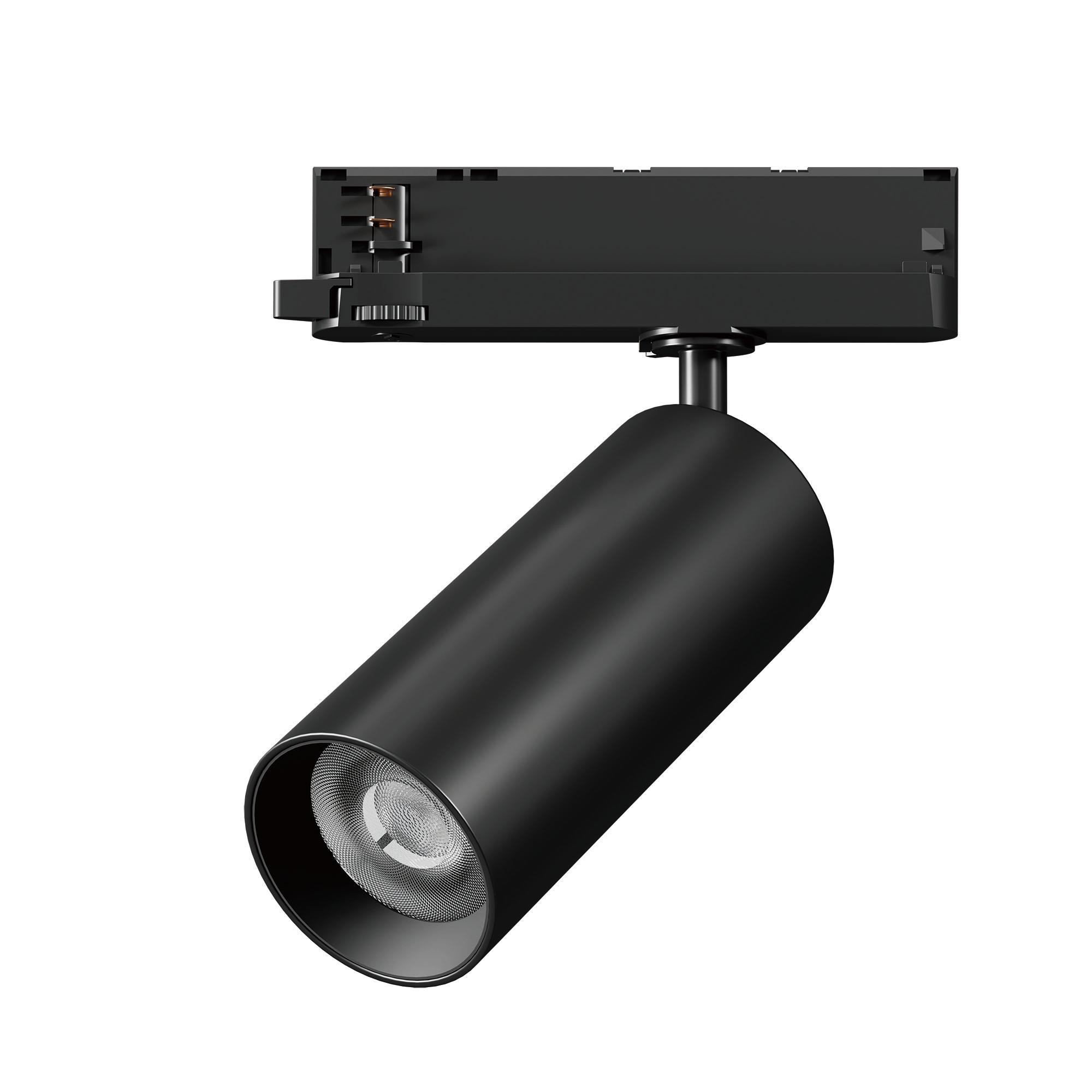 LR1052R-002 32W LED Track Lights With Lens In-Track Adaptor On-off 1-10V DALI CASAMBI Tunable White