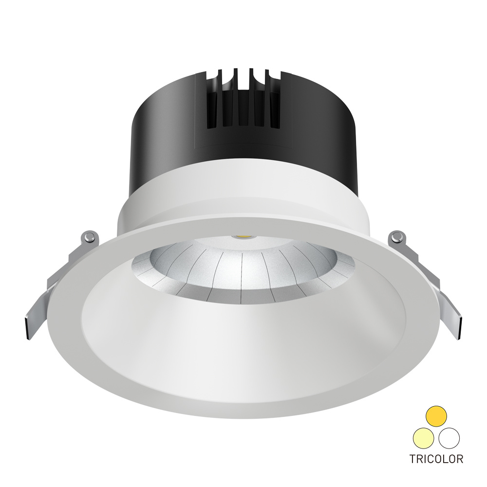 9-41W LED Modular Dowlights With Alanod Aluminium Reflector 38/60 Degree anti-Glare Deep Frame