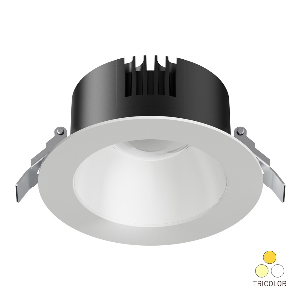 9-41W LED Modular Dowlights With Reflector and Pc Cover 80 Degree anti-Glare Flat Frame