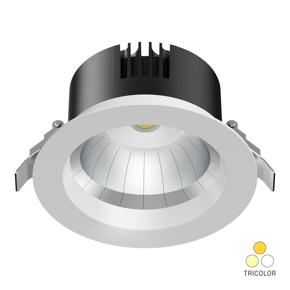 9-41W LED Modular Dowlights With Alanod Aluminium Reflector 38/60 Degree anti-Glare Recessed  Frame