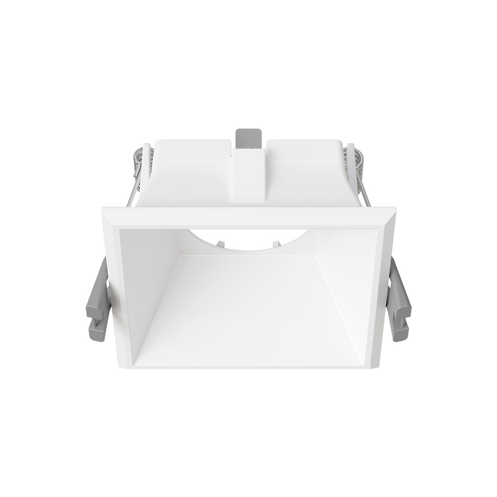 LT2606S-001  75X75mm  Cuthole Fixed anti-Glare GU10 Frame