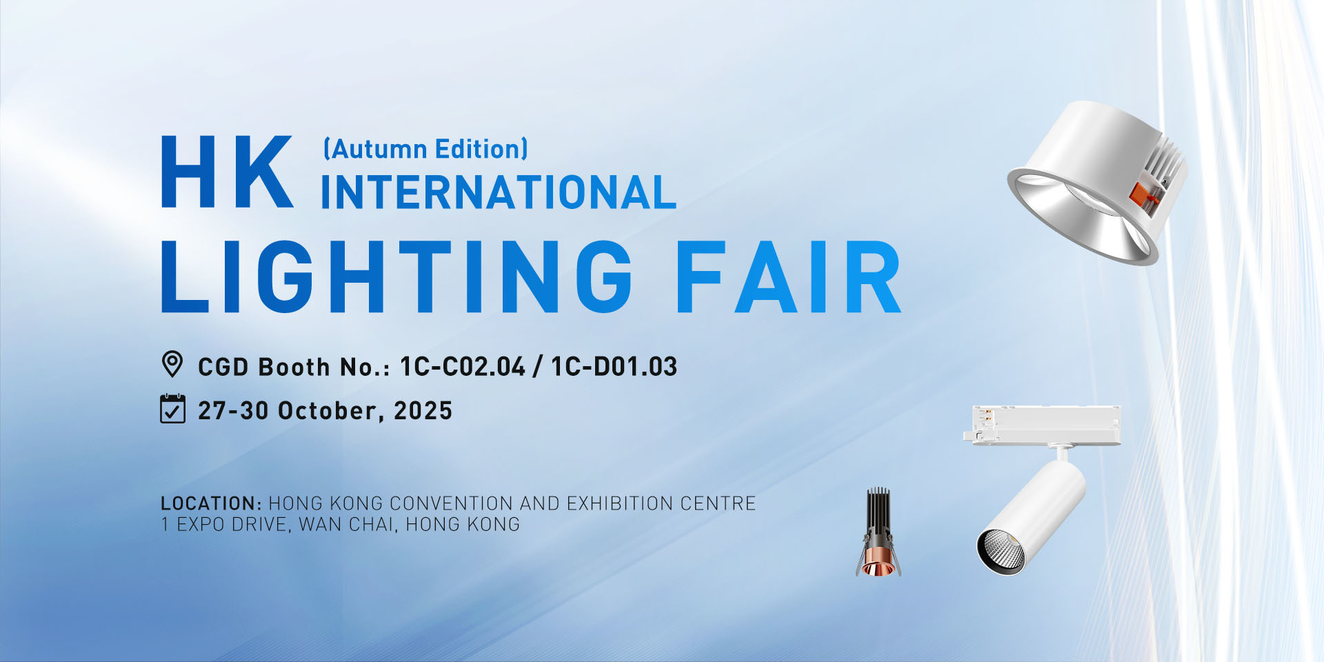 2025 Hongkong Fair CGD Booth 1C-C02 C04