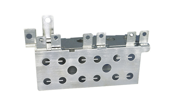 Automobile capacitor busbar
