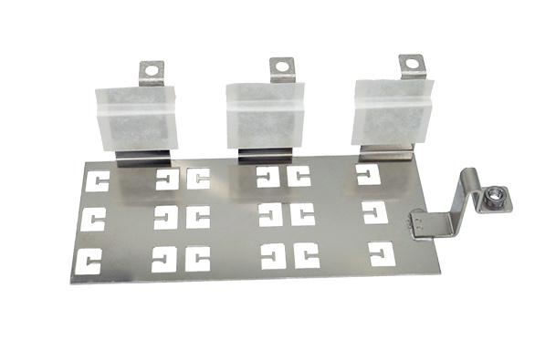 Automobile capacitor busbar
