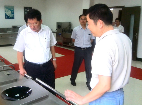 安庆市市长魏晓明一行来我司视察工作