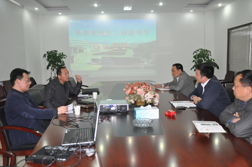 安庆市工商联领导一行来我公司参观考察