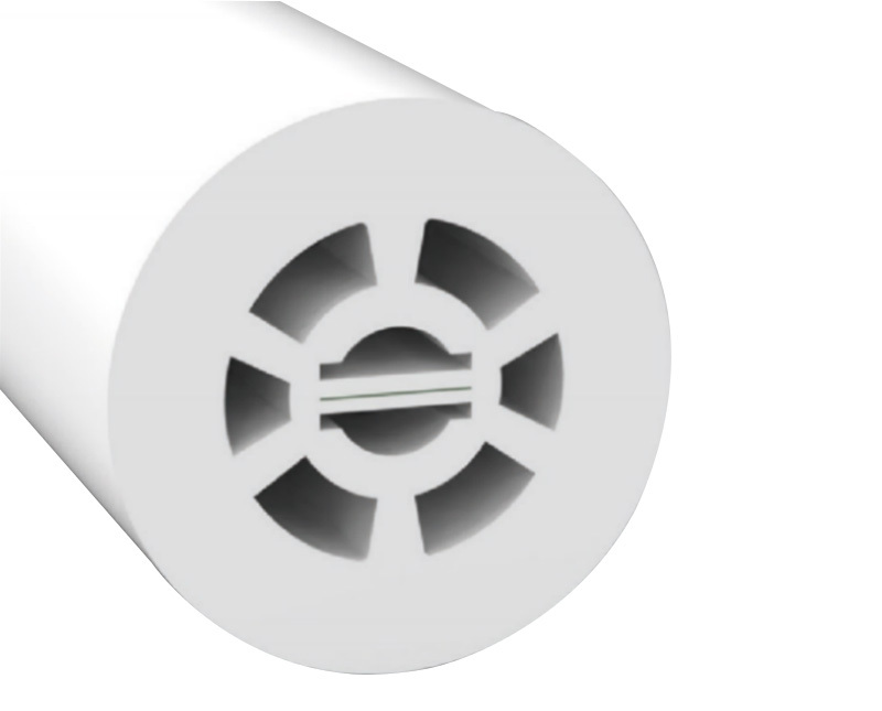 N40 Round 40mm 360 degree beam angle led linear silicone extrusion