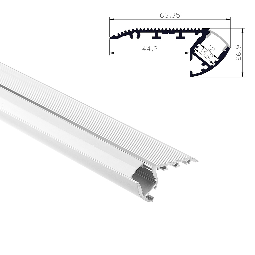 ST6627 66*27mm Aluminum LED Profile