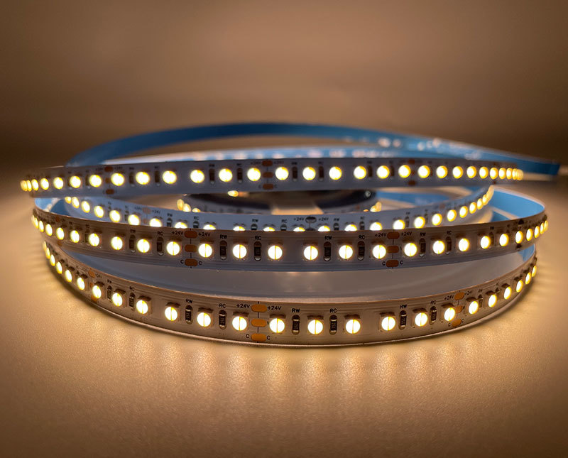 SMD3838 120LEDs 2700-6500K Color Adjustable CCT LED Strip Light