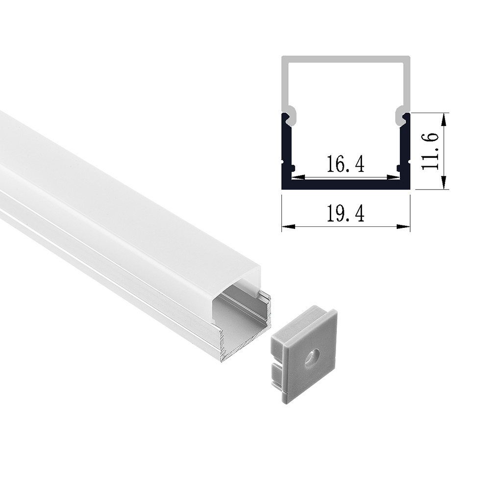 S1920S 19*20mm Aluminum LED Profile