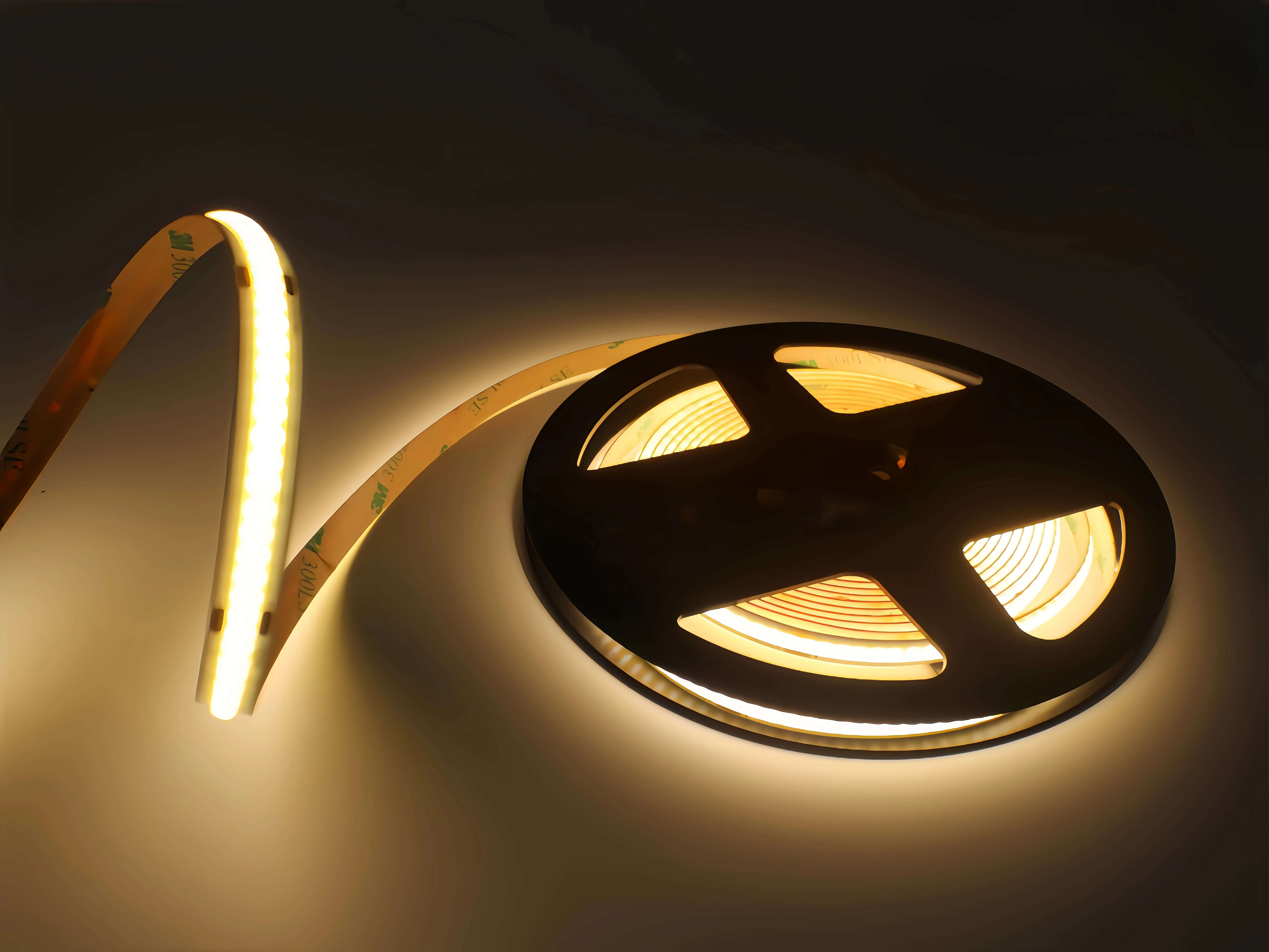 COB480-24V03-3000K Super Narrow 3mm Wide Flexible LED Strip