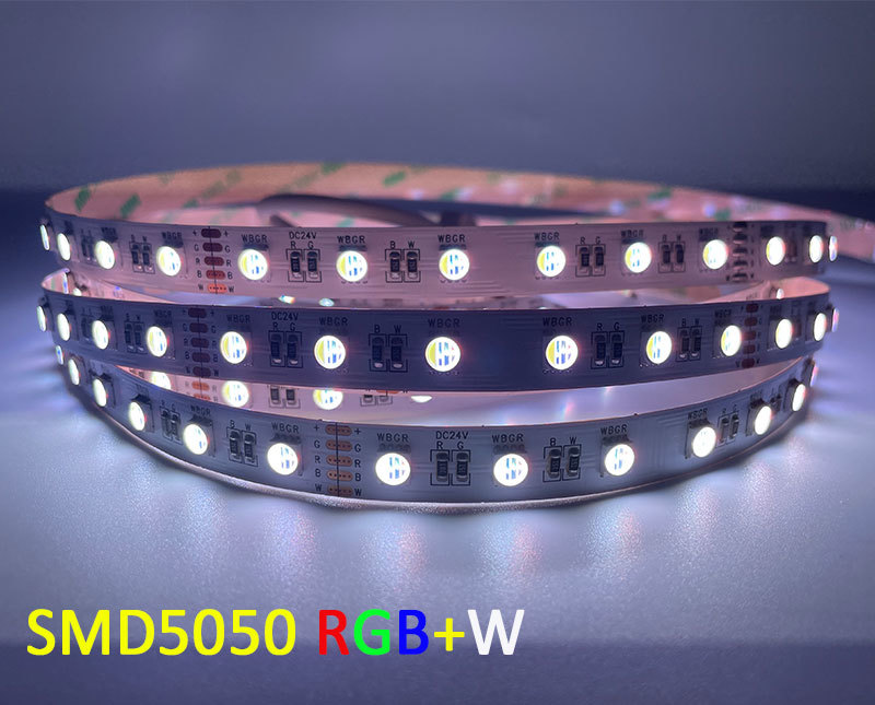 SMD5050 60LEDs 12mm Wide RGBW LED Strip Light