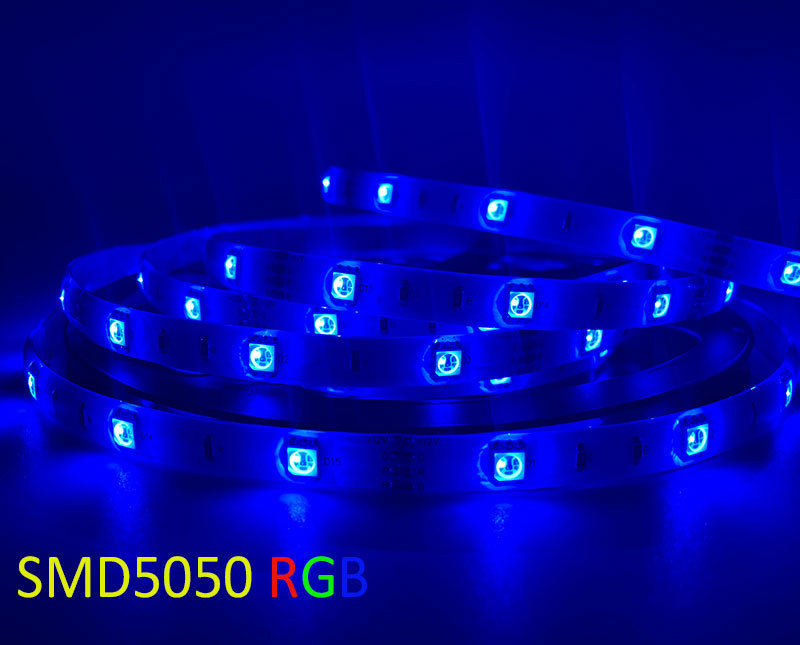 SMD5050 30LEDs RGB IP65 Waterproof LED Strip Light
