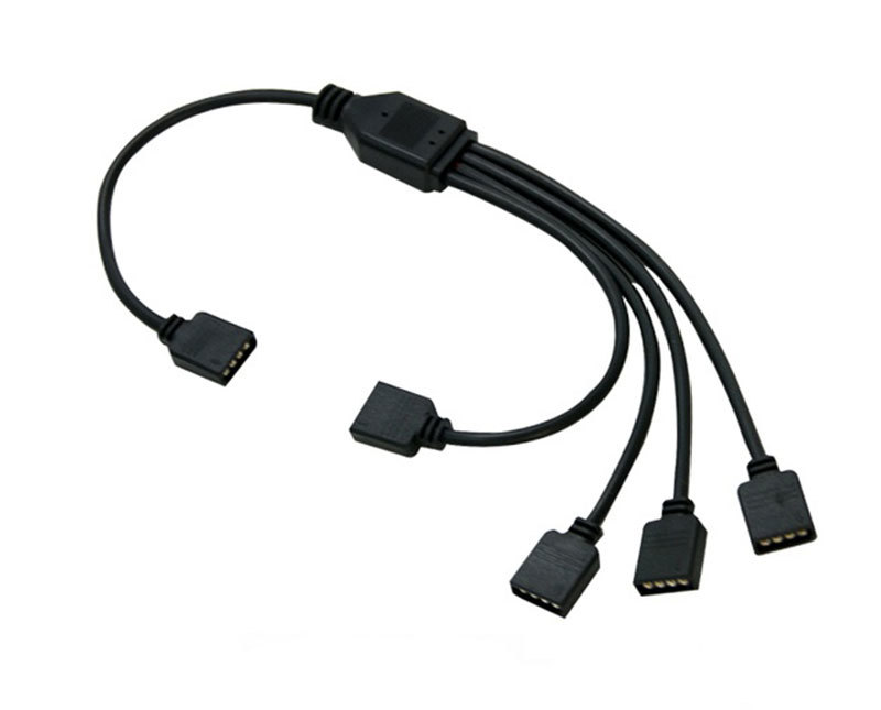 4pin 4 Way Splitter Cable for RGB LED Strip
