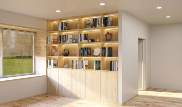 LED aluminum profiles for home applications