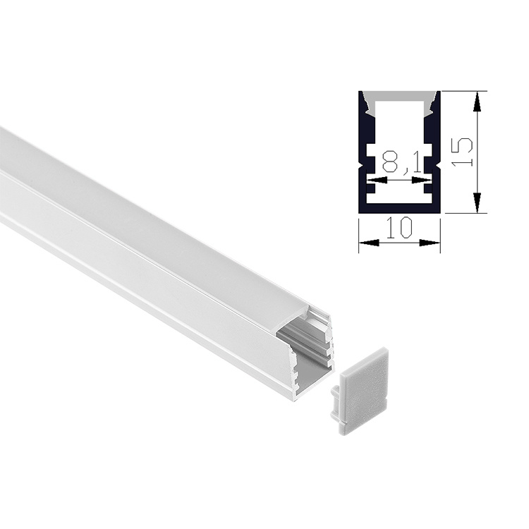 S1015  10*10mm Aluminum LED Profile