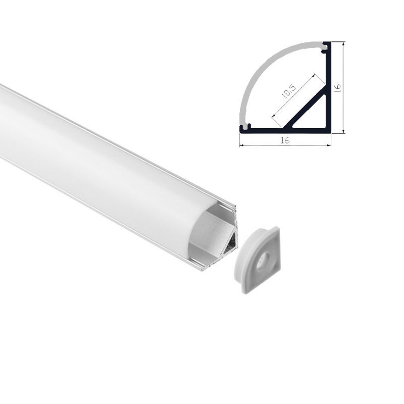 C1616R 16*16mm Aluminum LED Profile