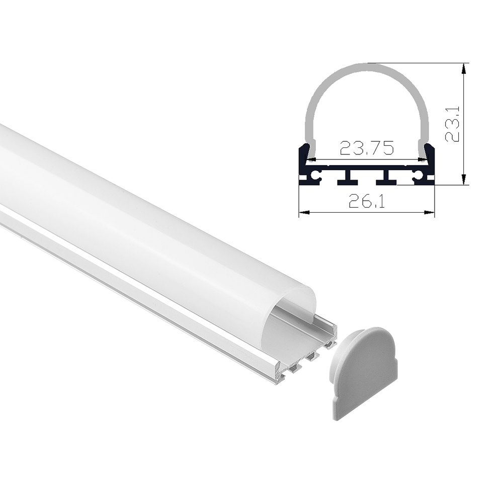 S2623R  26*23mm Aluminum LED Profile