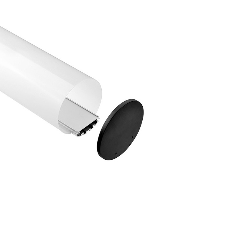 P120 120mm Round Suspension Aluminum LED Profile for LED Strip