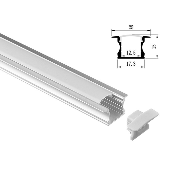 R2515 25*15mm Aluminum LED Profile