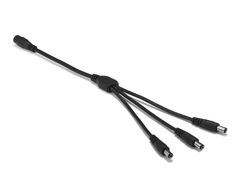 DC 5.5*2.1mm 3 Way Splitter Cable