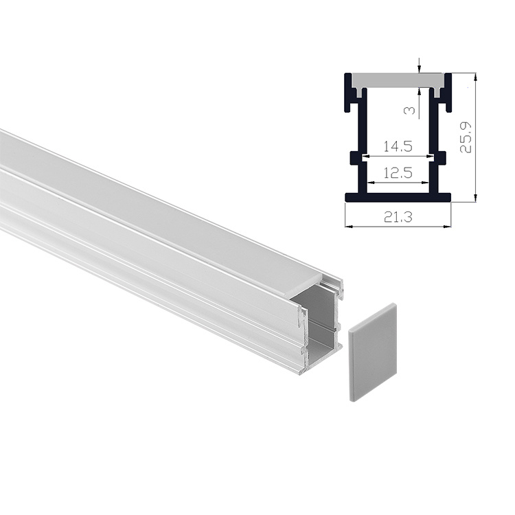 F2126 21.3*26mm Aluminum LED Profile