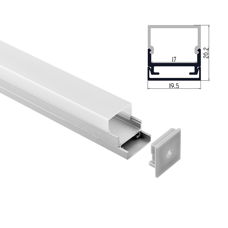 S2020S  20*20mm Aluminum LED Profile