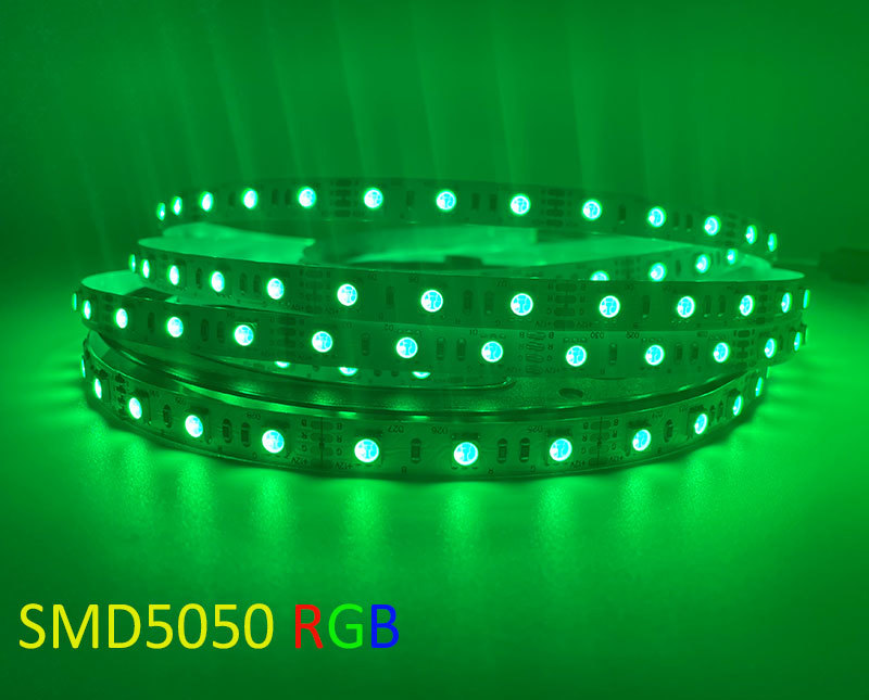 SMD5050 60LEDs RGB IP20 Non-waterproof LED Strip Light