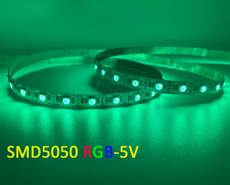SMD5050 5V 60LEDs RGB LED Strip Light