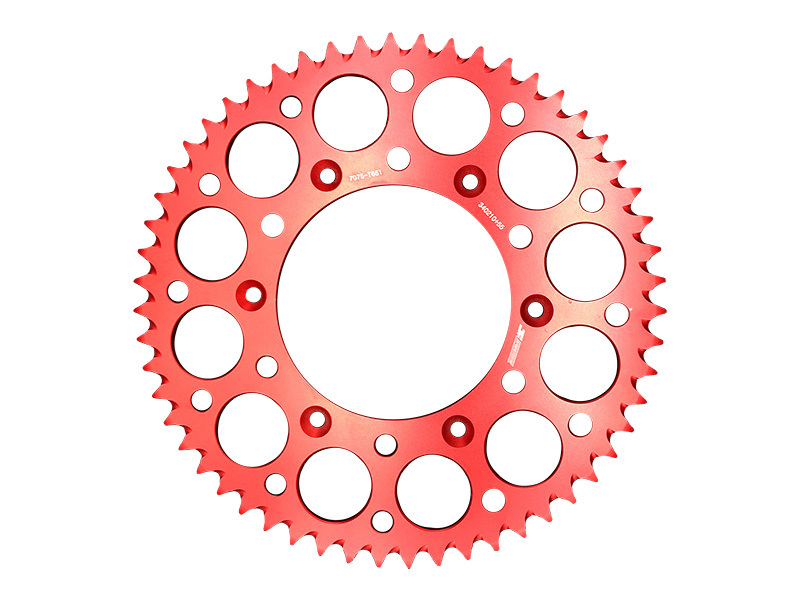 7075-T6-aluminum alloy-rear drive sprocket