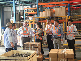 May/2017, CAT customers visited the manufacturing shop May/2017, CAT customers visited the manufacturing shop
