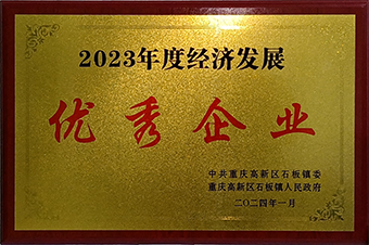 荣获2023年度经济生长优异企业