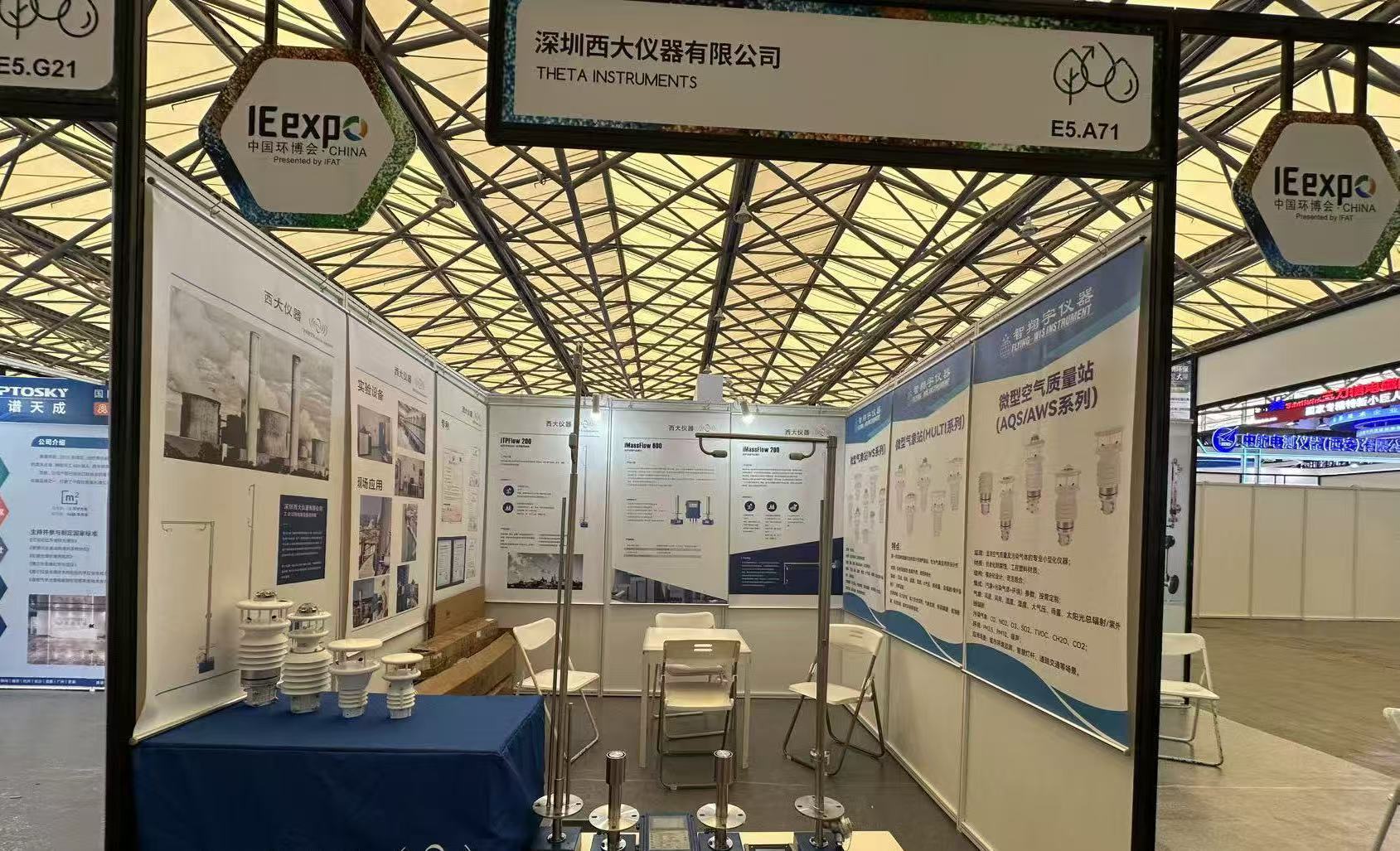 Theta Attends  the 22nd China Environmental Expo in Shanghai China