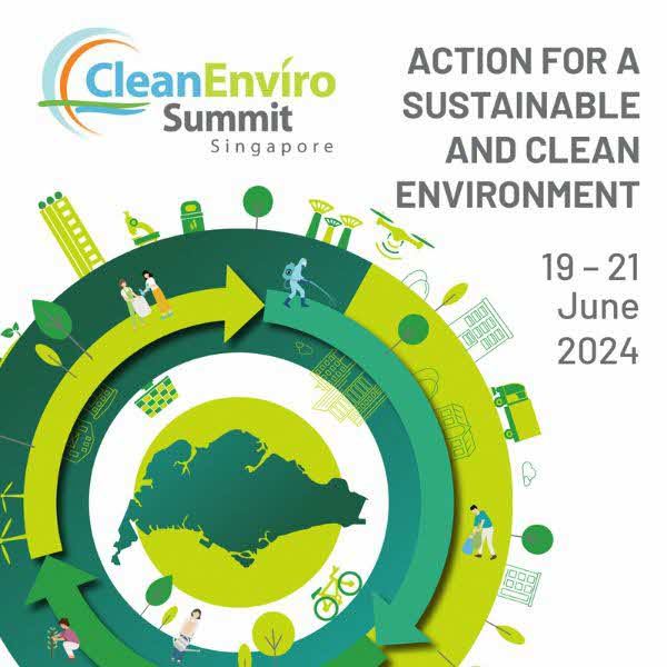 Come and meet us at CleanEnviro Summit Singapore 2024