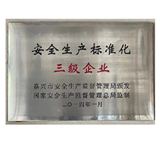 安全生產標準化三級企業(yè)