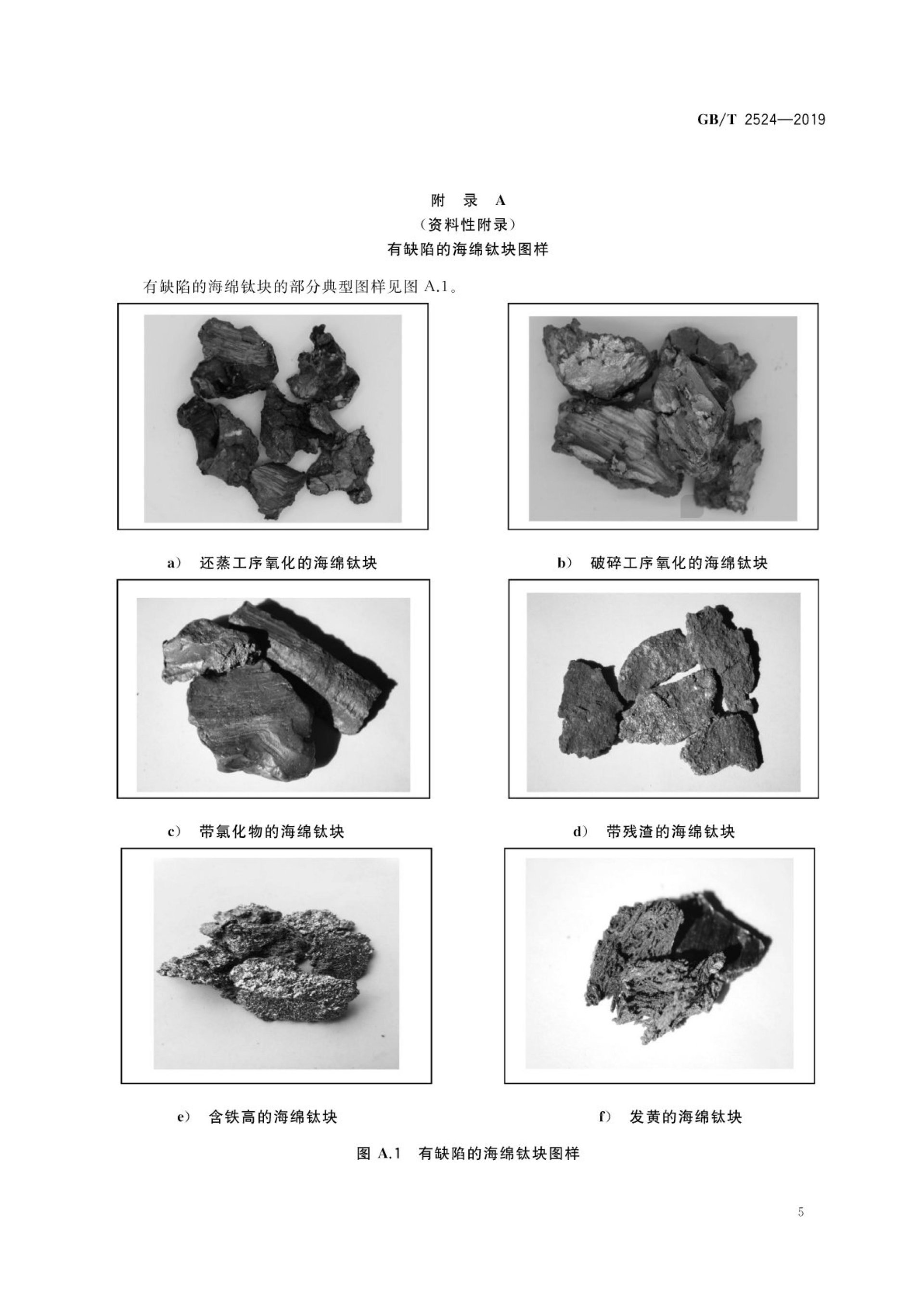 GB∕T 2524-2019 海綿鈦