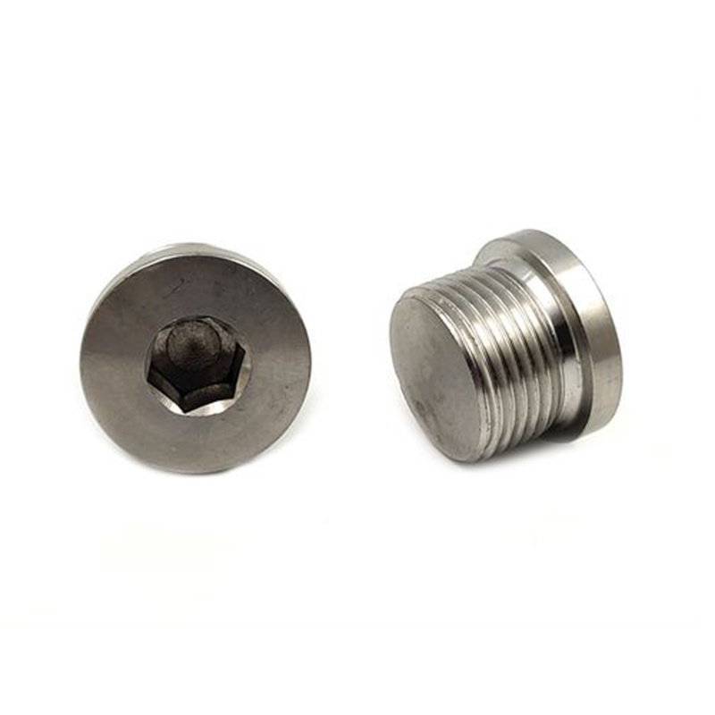 DIN 908 round column head internal hexagon water proof screw plug