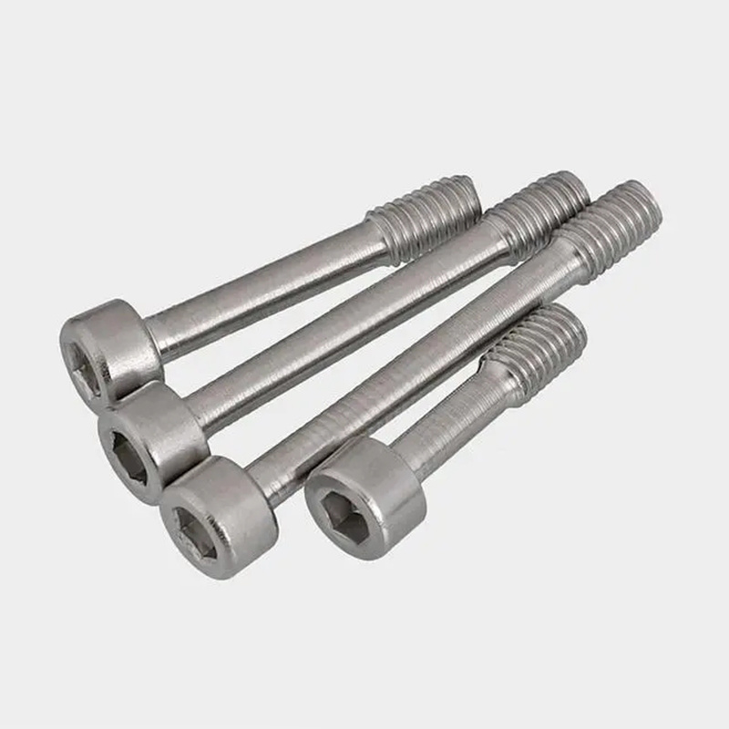 Stainless steel column head internal hexagon not peeling off guide screw