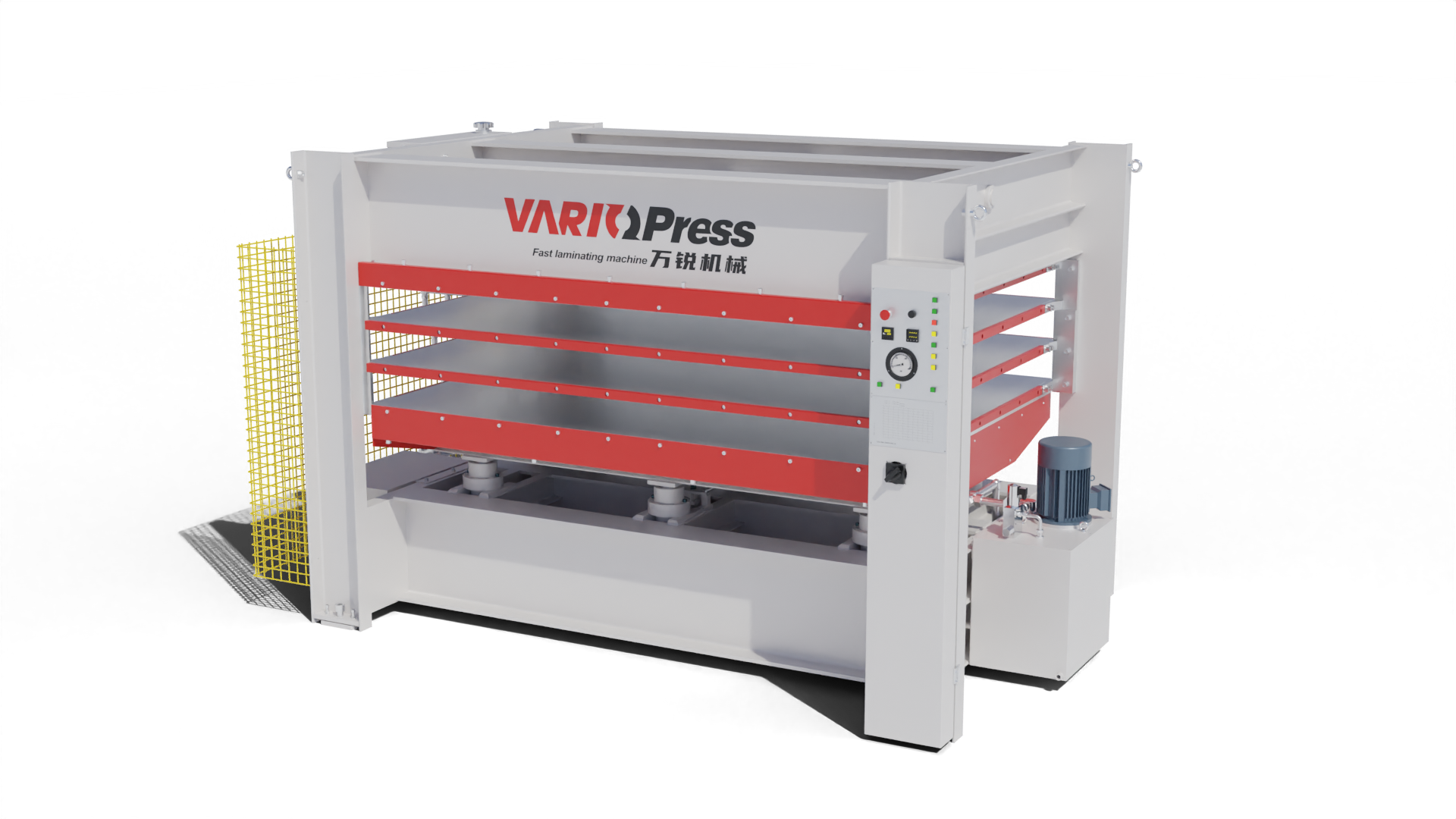 100 ton hot press series -100 ton 3-layer hot press